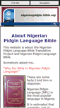 Mobile Screenshot of nigerianpidgin-bible.org